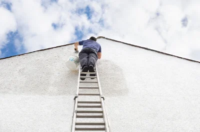 Peinture extérieure à Brenthonne — façades et ravalement